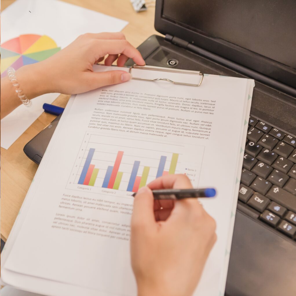 crop-woman-accounting-data
